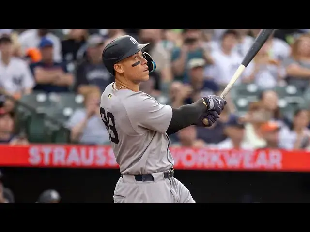 'Video thumbnail for Aaron Judge's First 5 Home Runs of 2025! | New York Yankees'