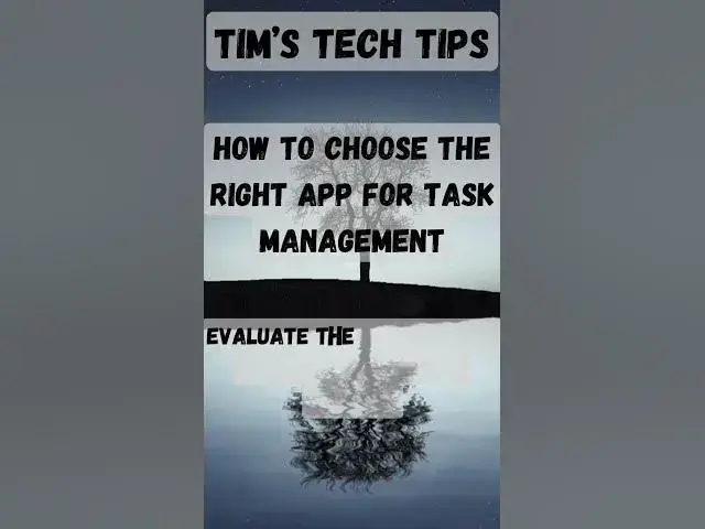 'Video thumbnail for How to choose the right app for task management'