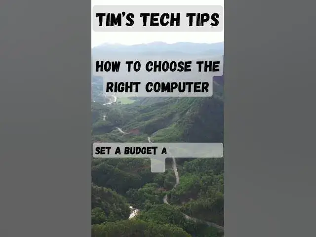 'Video thumbnail for How to choose the right computer'