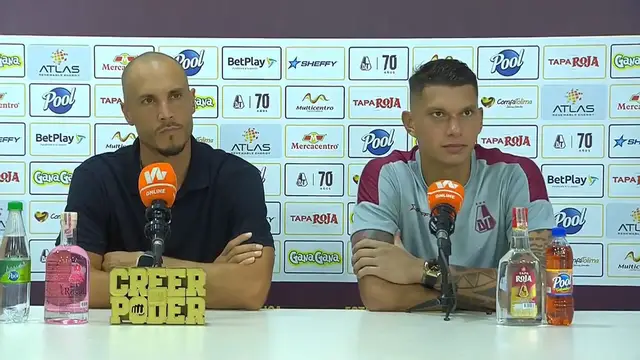 'Video thumbnail for Rueda de prensa del Deportes Tolima tras el empate ante Once Caldas - Liga BetPlay 1 2024'