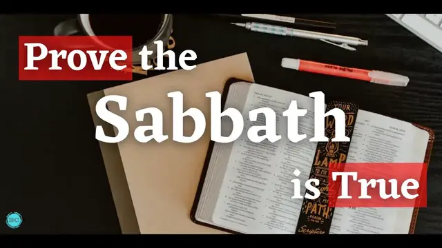 'Video thumbnail for 8 Easy Ways to Prove Christians should Still Keep the Sabbath Day'
