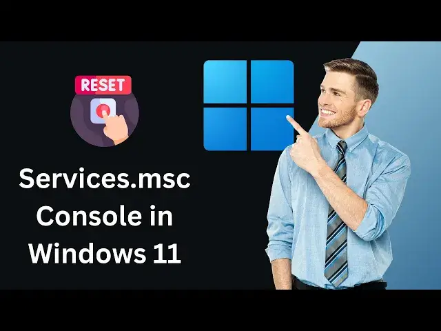 'Video thumbnail for How to Reset Services.msc Console in Windows 11 | GearUpWindows Tutorial'