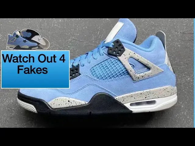 'Video thumbnail for Air Jordan 4 University Blue UNC, How Many Pairs Made, Where To Buy & Resell, Watch Out For Fakes'