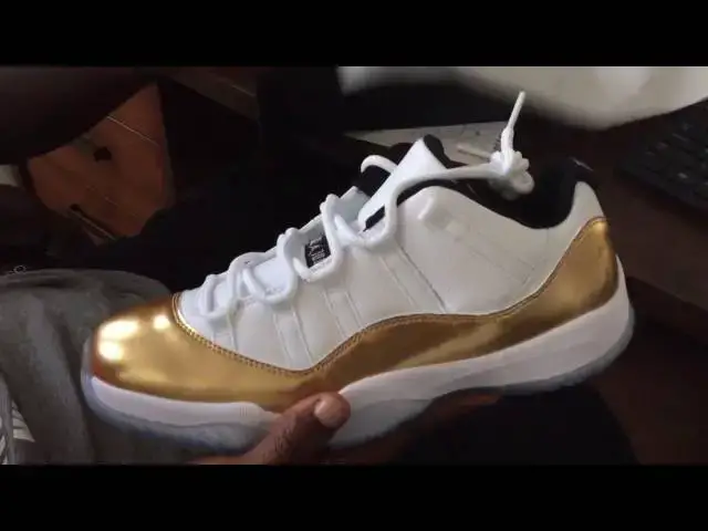 'Video thumbnail for Air Jordan 11 Retro  Low Closing Ceremony Quick Look'