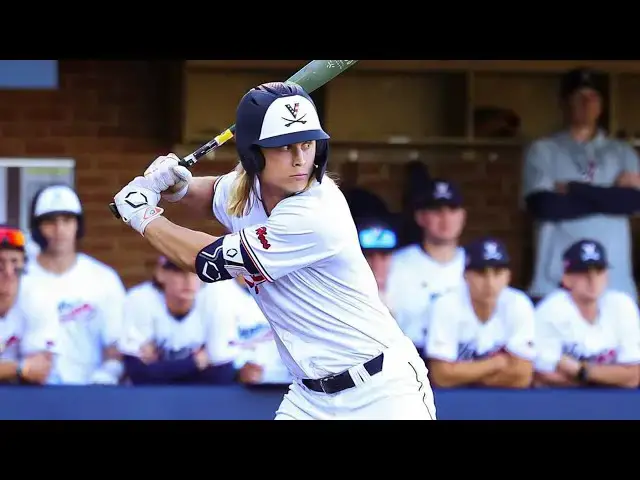 'Video thumbnail for Luke Hanson 2025 College Baseball Highlights! | Virginia Cavaliers'