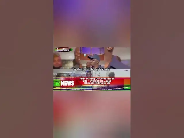 'Video thumbnail for PDP, Making Us Celebrate In Edo   Okpebholo Says Obaseki Hiding In US'