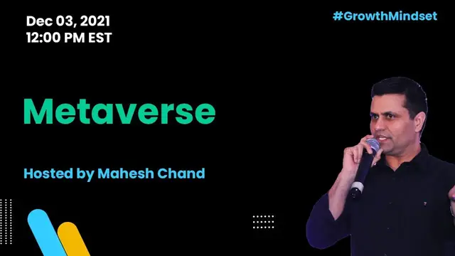 'Video thumbnail for Metaverse - Growth Mindset Live Show'