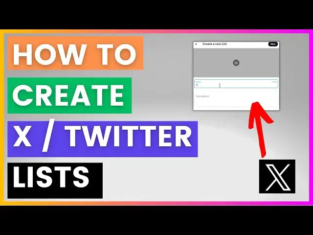 'Video thumbnail for How To Create Twitter Lists? [in 2025] (Create Lists on X)'