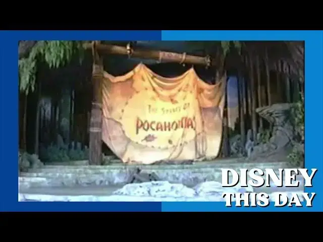 'Video thumbnail for The Spirit of Pocahontas | DISNEY THIS DAY | June 23, 1995'