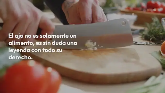 'Video thumbnail for Cocina con ajo para aprovechar todos sus nutrientes'