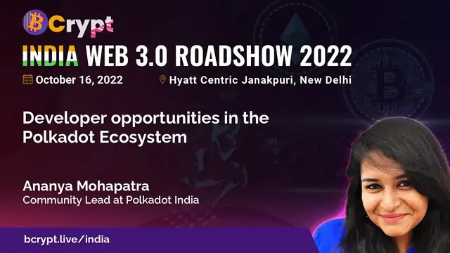 'Video thumbnail for Developer opportunities in the Polkadot Ecosystem by Ananya Mohapatra'