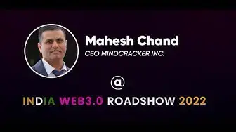 'Video thumbnail for Mahesh Chand at Bcrpt India Roadshow 2022'