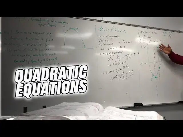 'Video thumbnail for How To Graph Quadratic Equations Step by Step'