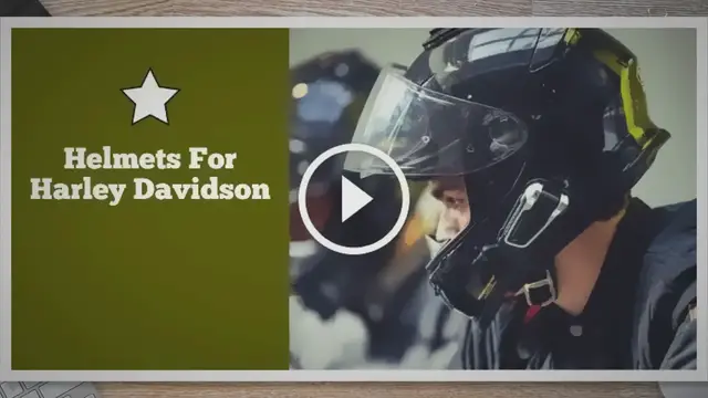 'Video thumbnail for Helmets For Harley Davidson Riders'