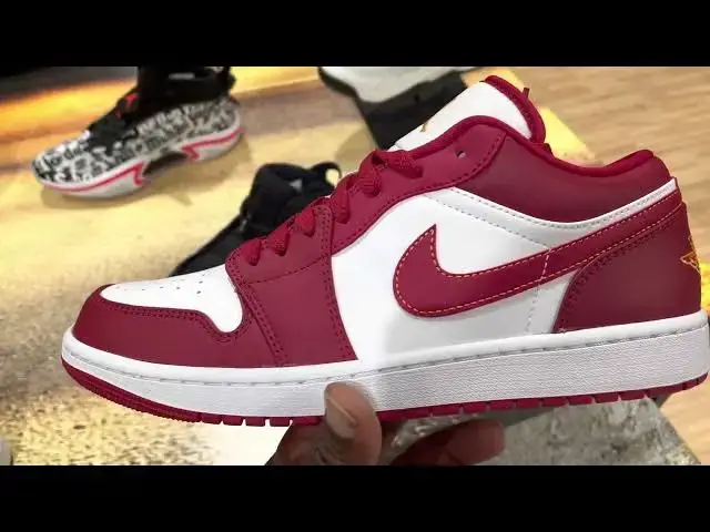 'Video thumbnail for What Are Your Thoughts On The Air Jordan 1 Low Cardinal Red'