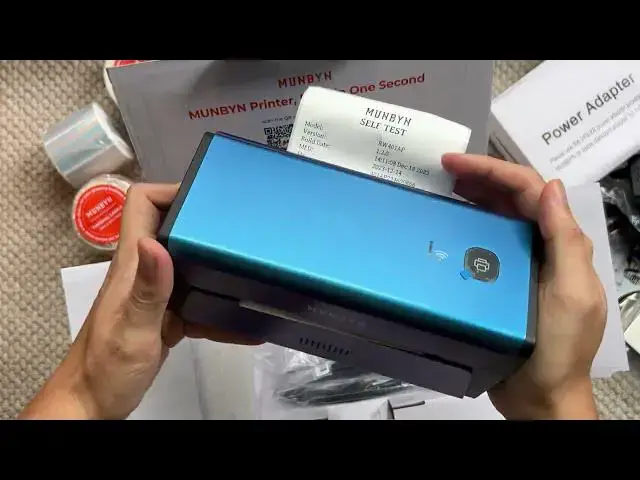 'Video thumbnail for Munbyn Wireless Label Printer Unboxing'