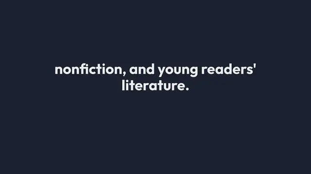 'Video thumbnail for 2024_Kirkus_Prize_Finalists_Revealed'