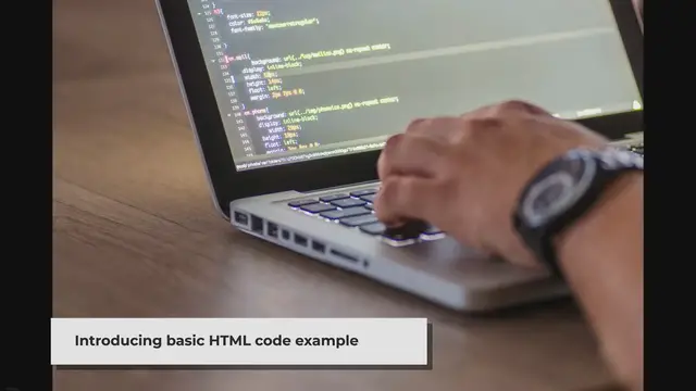 'Video thumbnail for Basic HTML Code Example'