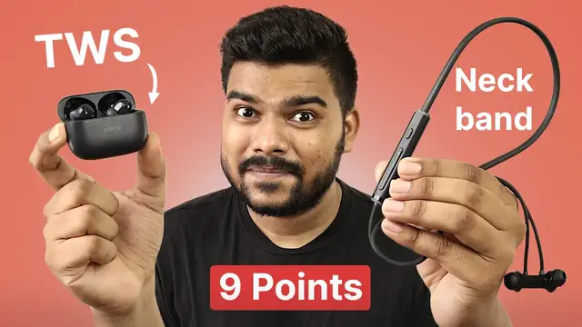 'Video thumbnail for TWS & Neckband Buying Guide: 9 Points to Consider'