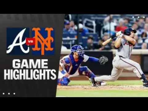 'Video thumbnail for Atlanta Braves at New York Mets Full-Game Highlights! | 06/25/2025'