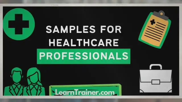 'Video thumbnail for 55 Impressive Samples for Healthcare Professionals'