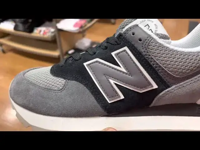 'Video thumbnail for Quick Look At The New Balance 574 Black Magnet ML574DCH & Buy It Now'