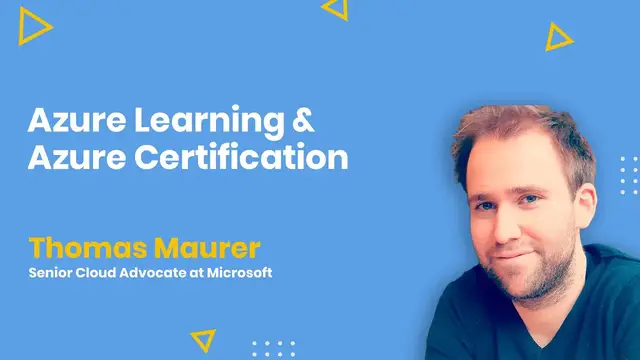 'Video thumbnail for Azure Learning and Azure Certification - AMA ft.  Thomas Maurer with Stephen SIMON'