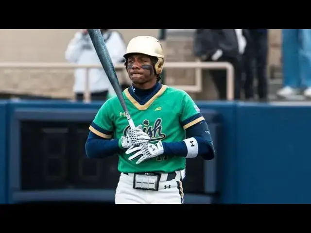 'Video thumbnail for Jayce Lee 2025 College Baseball Highlights! | Notre Dame Fighting Irish'