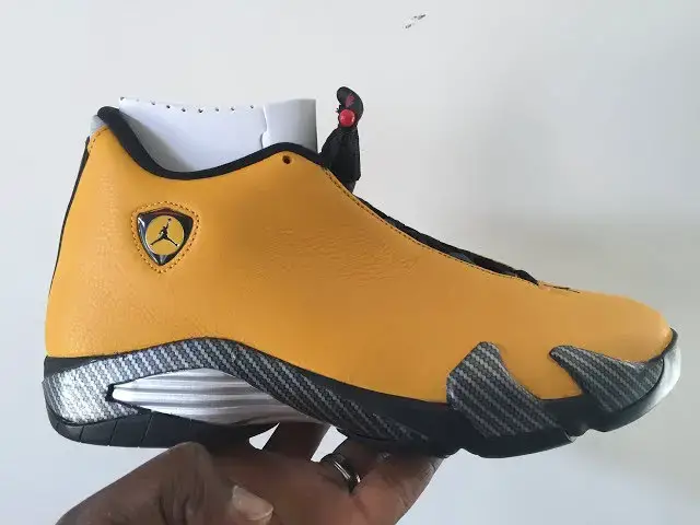 'Video thumbnail for Quick Look At The Air Jordan 14 XIV Reverse Ferrari - Buy It Now'