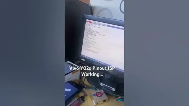 'Video thumbnail for Vivo Y02s Pinout ISP Working... New board'