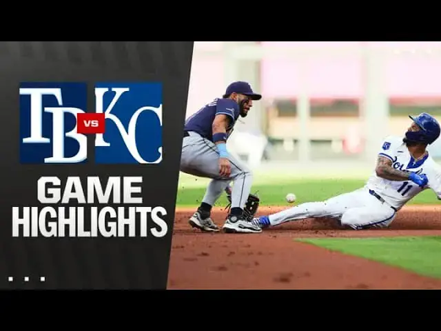 'Video thumbnail for Tampa Bay Rays at Kansas City Royals Full-Game Highlights! | 06/25/2025'