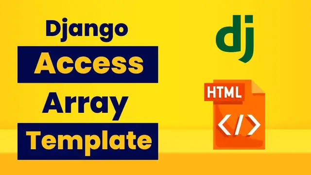 'Video thumbnail for Access Array Elements in Django Templates'