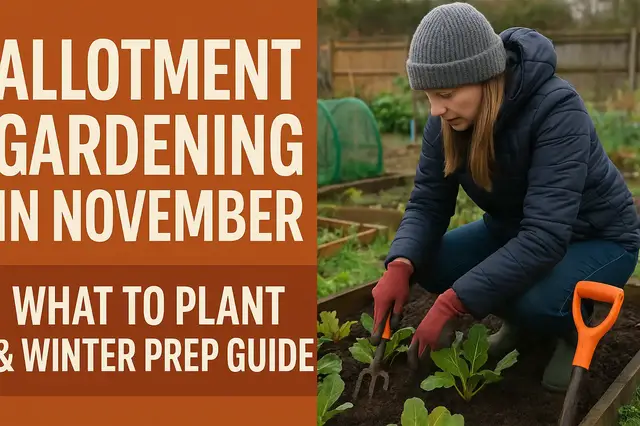 'Video thumbnail for Allotment Gardening in November | What to Plant & Winter Prep Guide'