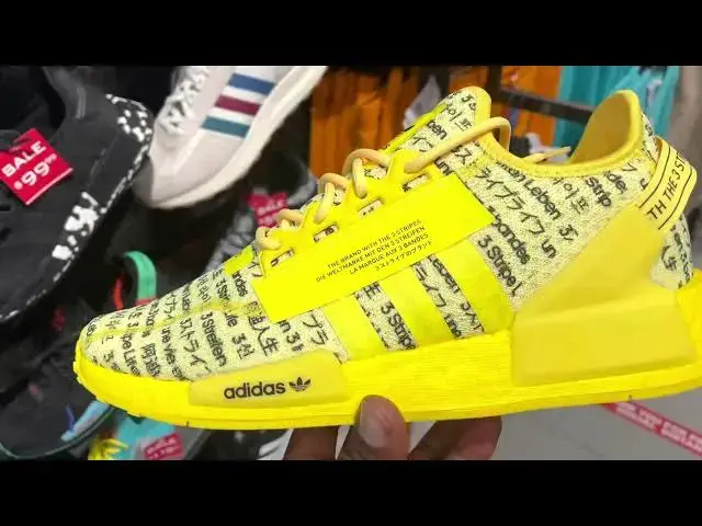 'Video thumbnail for Quick Look At The Adidas NMD R1 V2 Yellow + Buy It Now Under Retail'