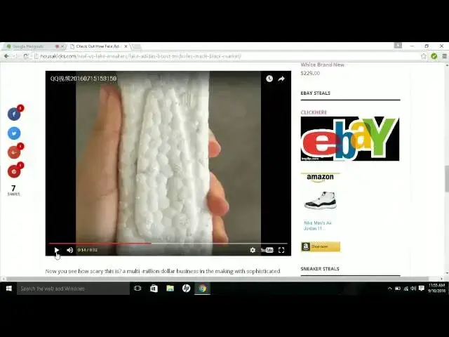'Video thumbnail for How Fake Adidas Boost Midsoles Are Made? What Are  The Implications'