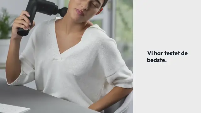'Video thumbnail for Bedste massagepistol test – De Bedste massagepistoler i 2024'