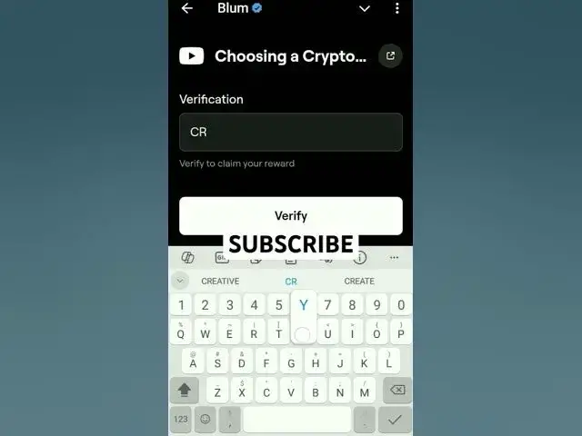 'Video thumbnail for Choosing a Crypto Exchange | Blum Code Today #shorts'