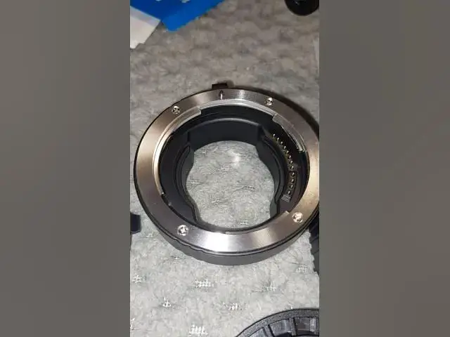 'Video thumbnail for JJC Per Canon RF Mount - Tubi Di Prolunga 16mm + 11mm'