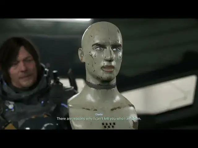 'Video thumbnail for Death Stranding 2 - Episode 3 Drawbridge: Sam Meets Charlie & The President Alastair Duncan Cutscene'