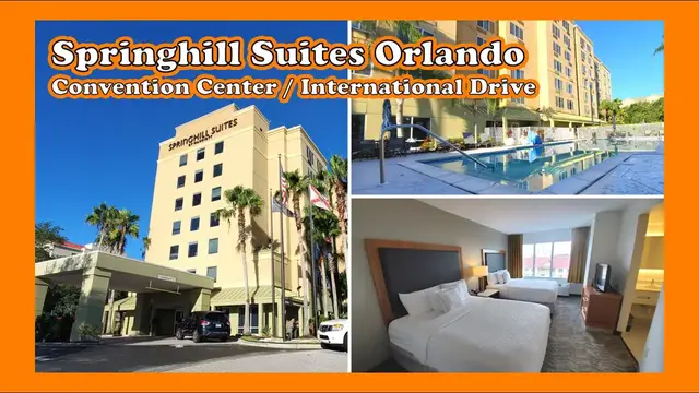 'Video thumbnail for Springhill Suites Orlando Convention Center/International Drive (Hotel Tour & Review)'