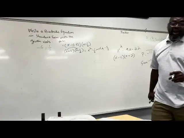 'Video thumbnail for Factoring Quadratic equations , Perfect Squares, Factoring By grouping And More'