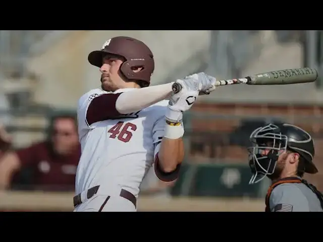 'Video thumbnail for Blake Binderup 2025 College Baseball Highlights! | Texas A&M Aggies'