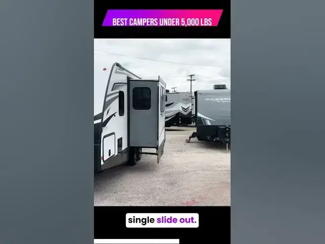 'Video thumbnail for Best Campers Under 5,000 Lbs #camper #short'