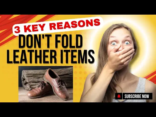 'Video thumbnail for You will never BEND or Fold Your Leather Jackets, Shoes, .... AGAIN'