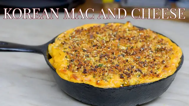 'Video thumbnail for Vegan Korean Mac and Cheese Recipe | Spicy & Plant-Based Comfort Food'
