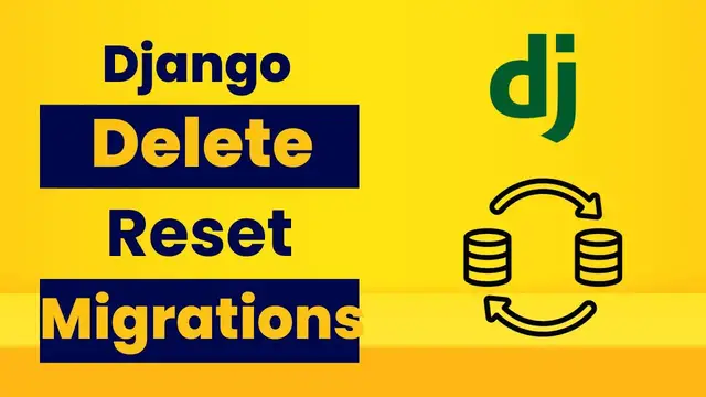 'Video thumbnail for How to Reset/Delete Migrations in Django'