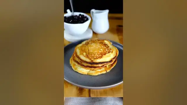 'Video thumbnail for Healthy Vegan Pancakes'