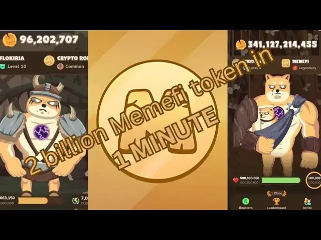 'Video thumbnail for Generate Free 2 Billion MemeFi Coins In Just a Minute'