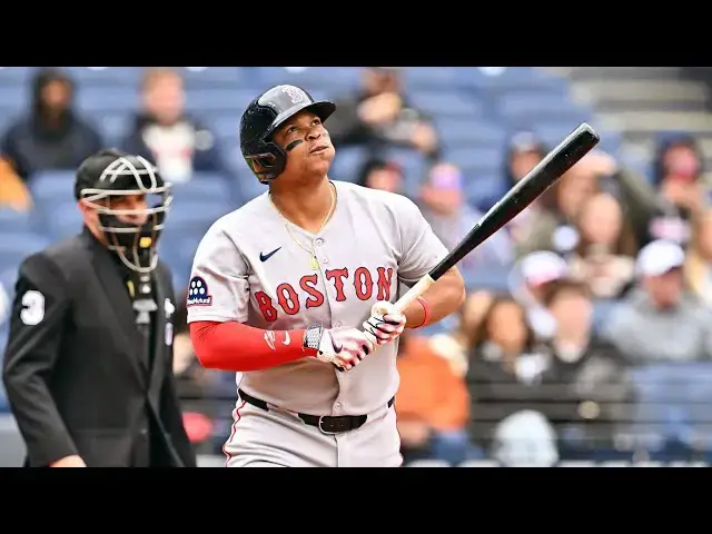 'Video thumbnail for Rafael Devers' First 5 Home Runs of 2025! | Boston Red Sox'