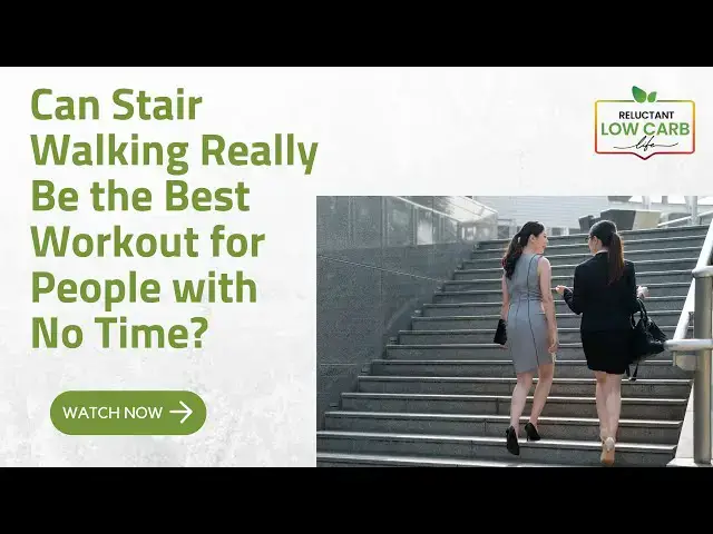 'Video thumbnail for Can Stair Walking Really Be the Best Workout for People with No Time?'